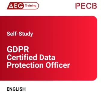 PECB GDPR – Certified Data Protection Officer – Self Study in English