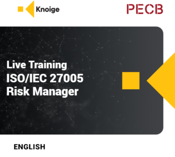 PECB ISO/IEC 27005 Information Security Risk Management Risk Manager – Live Training