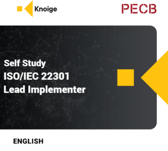 PECB ISO/IEC 22301 Business Continuity Management System Lead Implementer – Self Study
