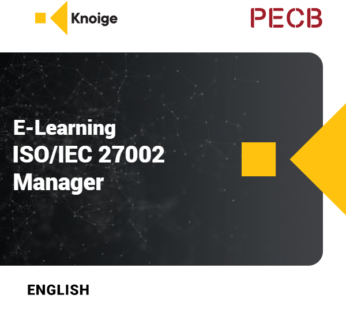 PECB ISO/IEC 27002 Information Security Controls Manager – E – Learning