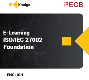 PECB ISO/IEC 27002 Information Security Controls Foundation – E – Learning