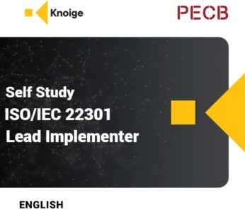 PECB ISO/IEC 22301 Business Continuity Management System Lead Implementer – Self Study